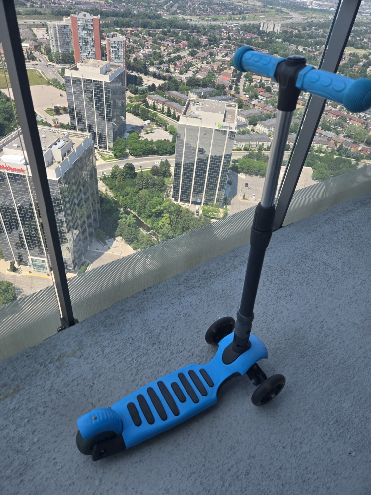 Blue Kids Scooter - photo 2