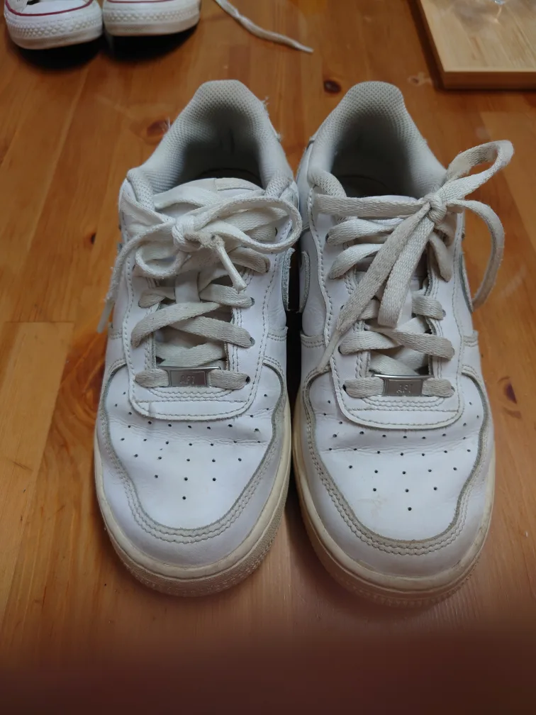 Nike Air Force 1 White Sneakers thumbnail