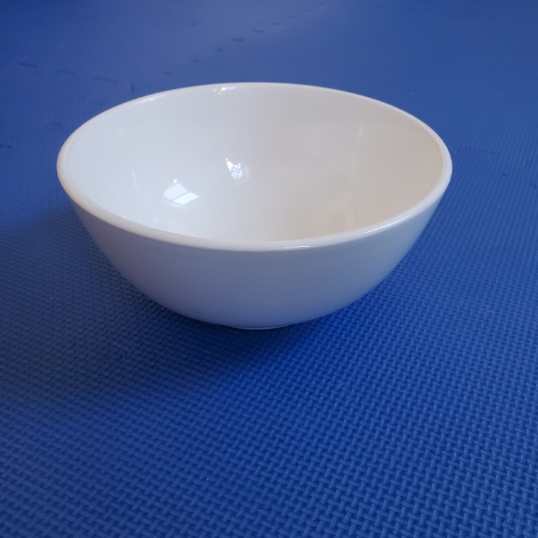 White Nasher Microwave Safe Bowl