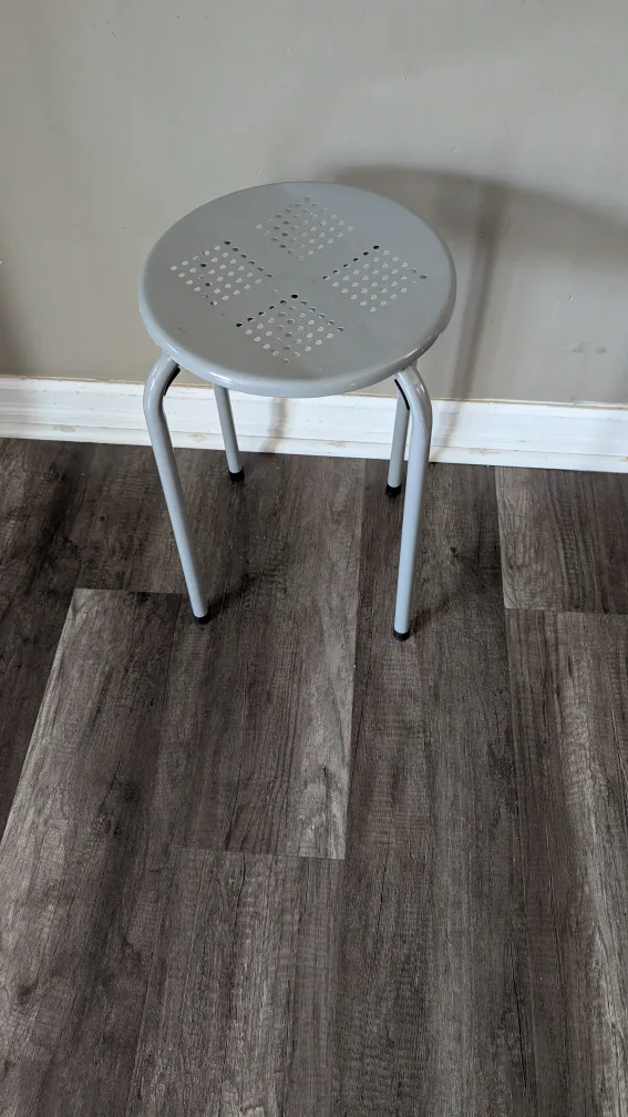 Ikea Marius Stool - Grey thumbnail