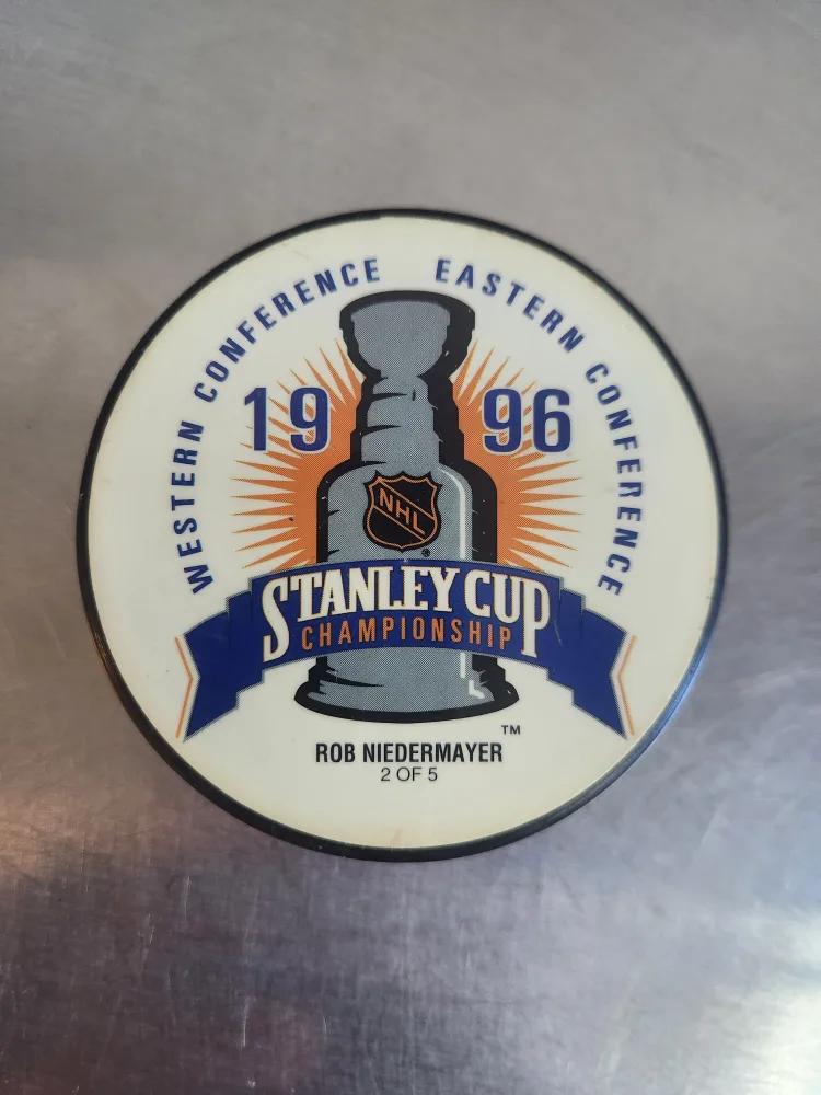 Rob Niedermayer Puck Florida Panthers image indicator(2)