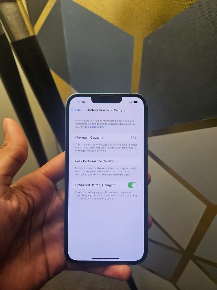 iPhone 13 128GB Blue - Excellent Condition image indicator(4)