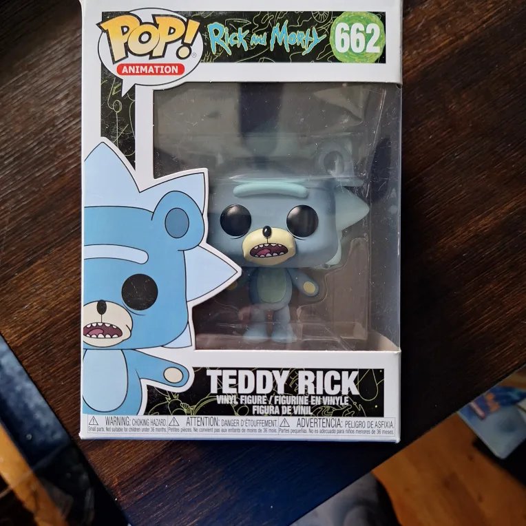 Rick and Morty - Teddy Rick Funko Pop #662 thumbnail