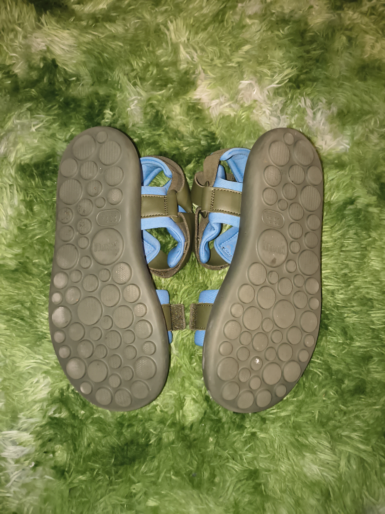 Camper Olive Green/Blue Sandals - Size US 7.5 - photo 2