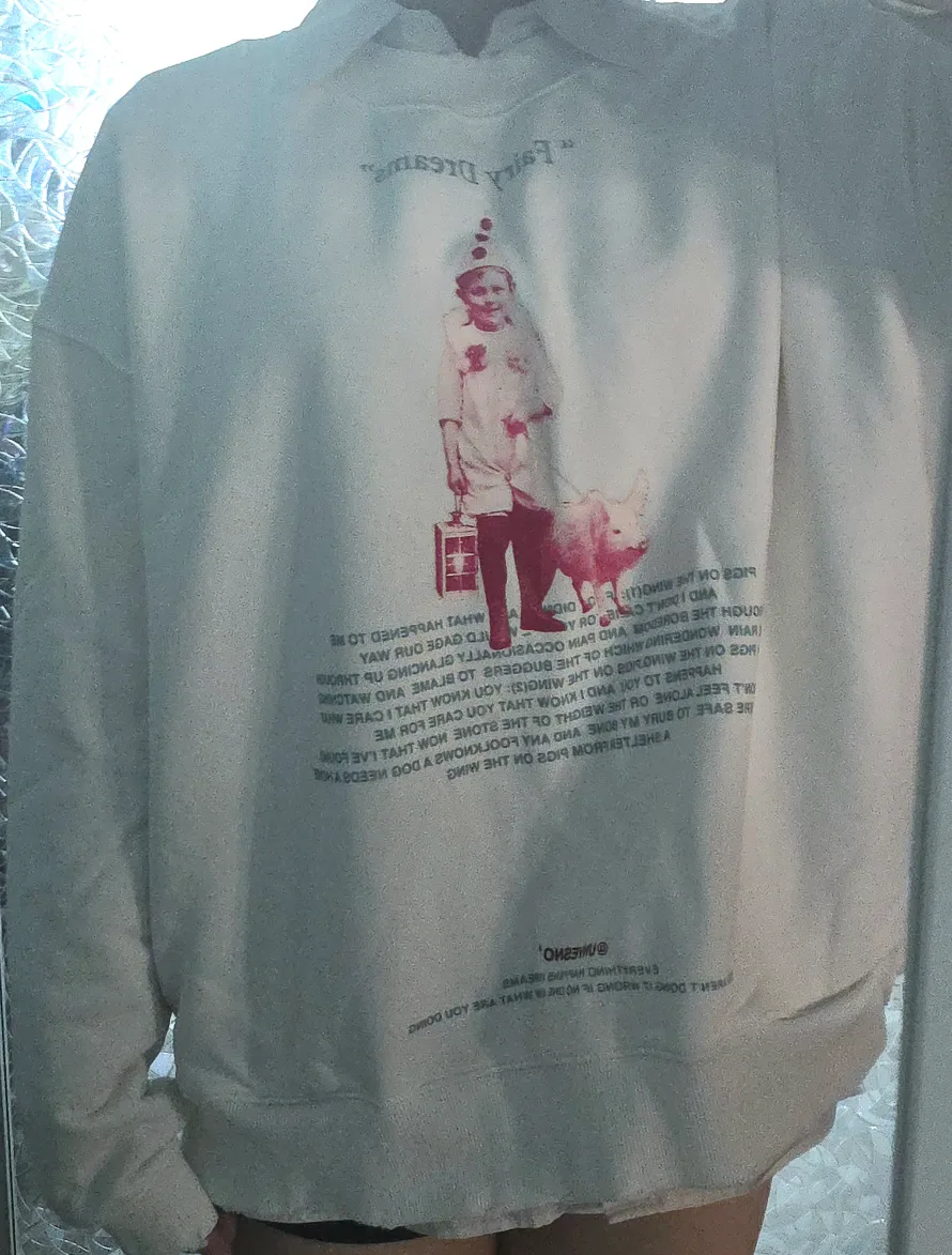 Unvesno Distressed Sweatshirt thumbnail