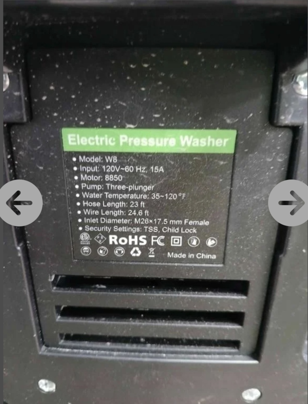 Electric Pressure Washer - photo 5