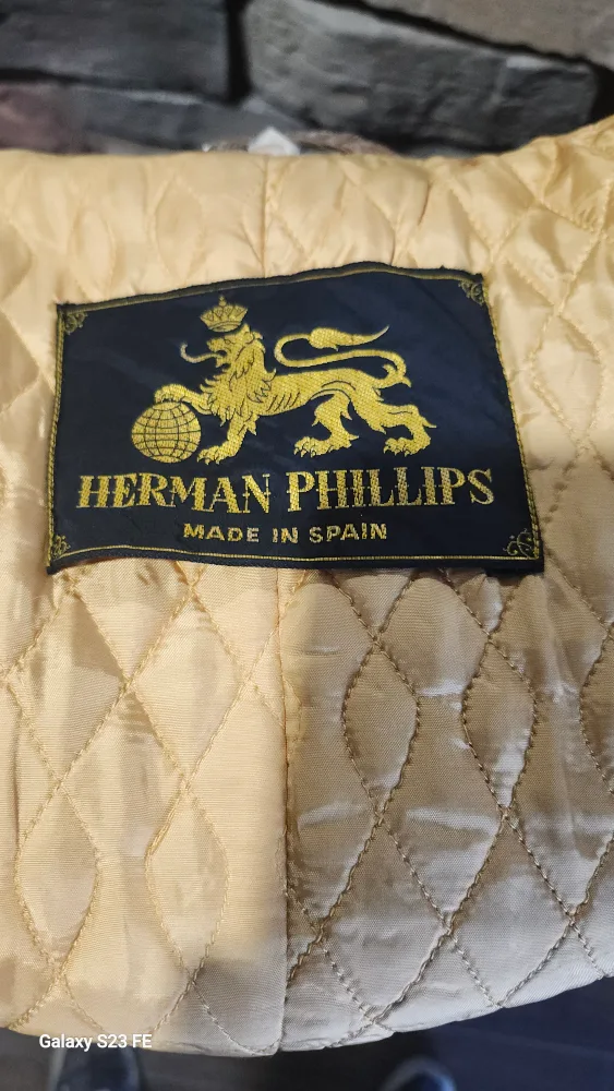 Herman Phillips Brown Leather Jacket image indicator(2)