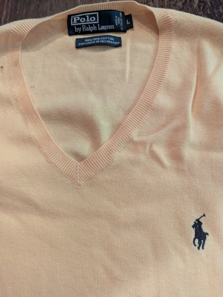 Polo by Ralph Lauren Pima Cotton Sweater Vest - L - photo 3
