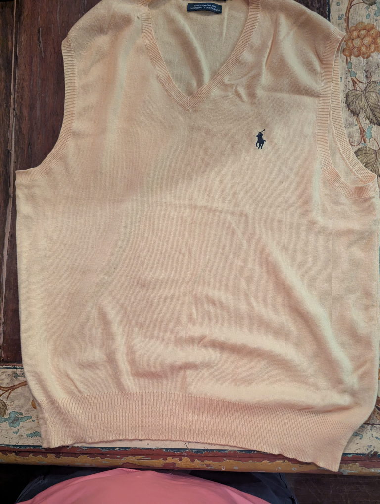 Polo by Ralph Lauren Pima Cotton Sweater Vest - L - photo 4