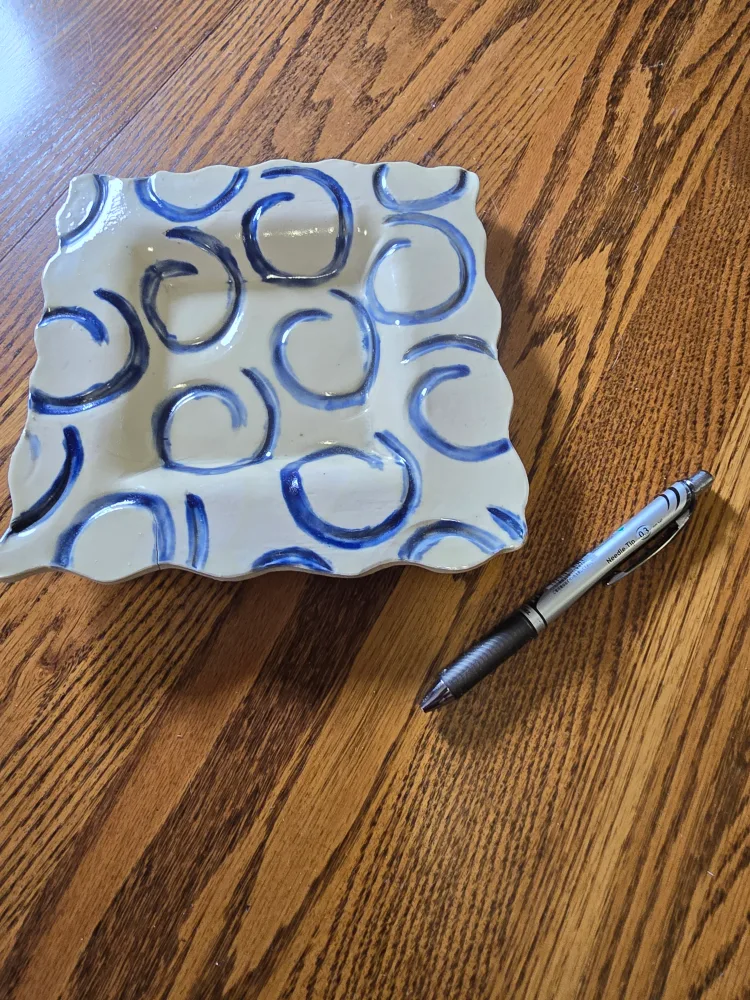 Handmade Ceramic Plate - Suzy thumbnail