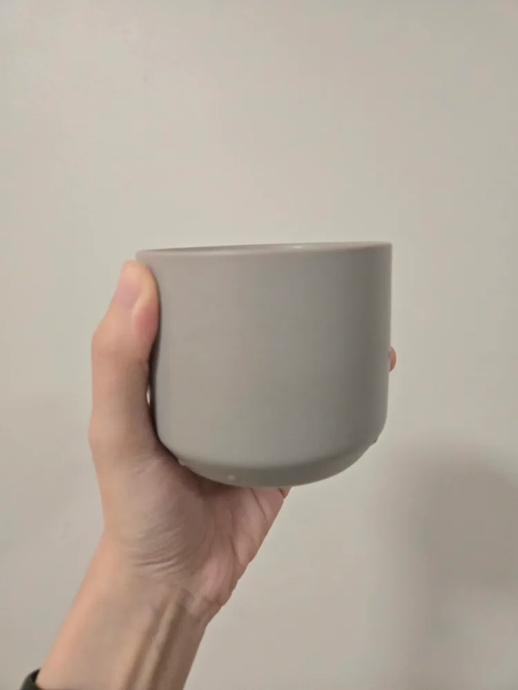 Grey Ceramic Small Plant Pots thumbnail