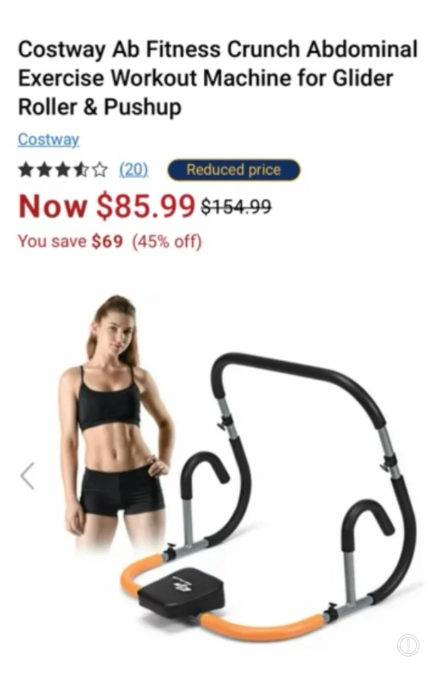 Goplus Abdominal Exercise Machine thumbnail