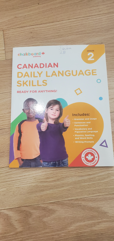 Canadian Daily Language Skills Grade 2