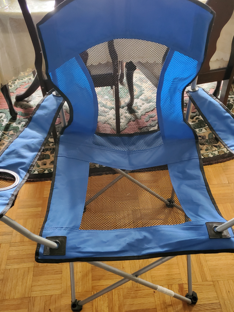 Blue Folding Camping Chair