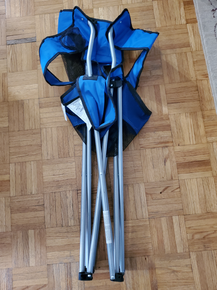 Blue Folding Camping Chair - photo 4