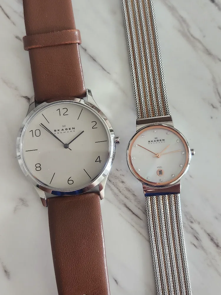 Skagen Denmark Watches - Two Stylish Timepieces thumbnail