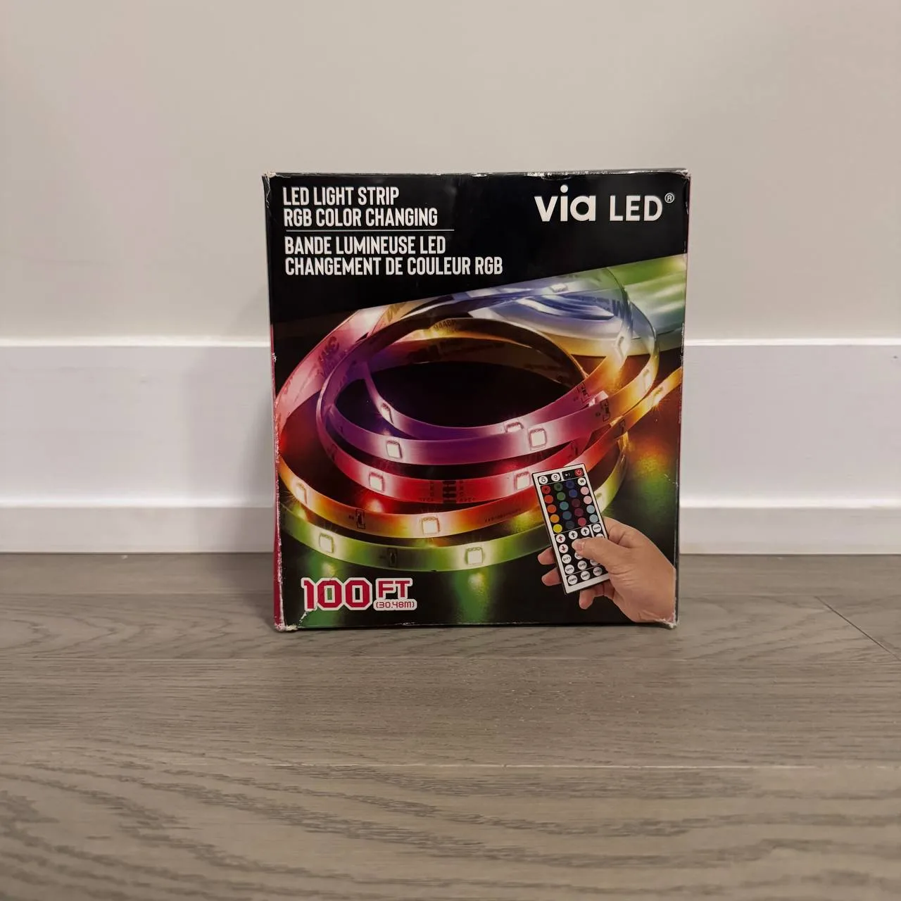 LED Light Strip 100FT (30.48m) RGB Color thumbnail