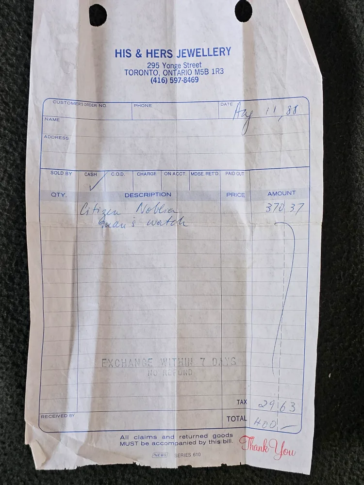 Citizen Noblia Quartz Gold Watch image indicator(2)