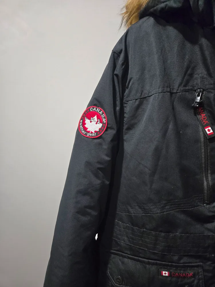 Men's Canada Weathergear Parka Black Size 3X image indicator(2)