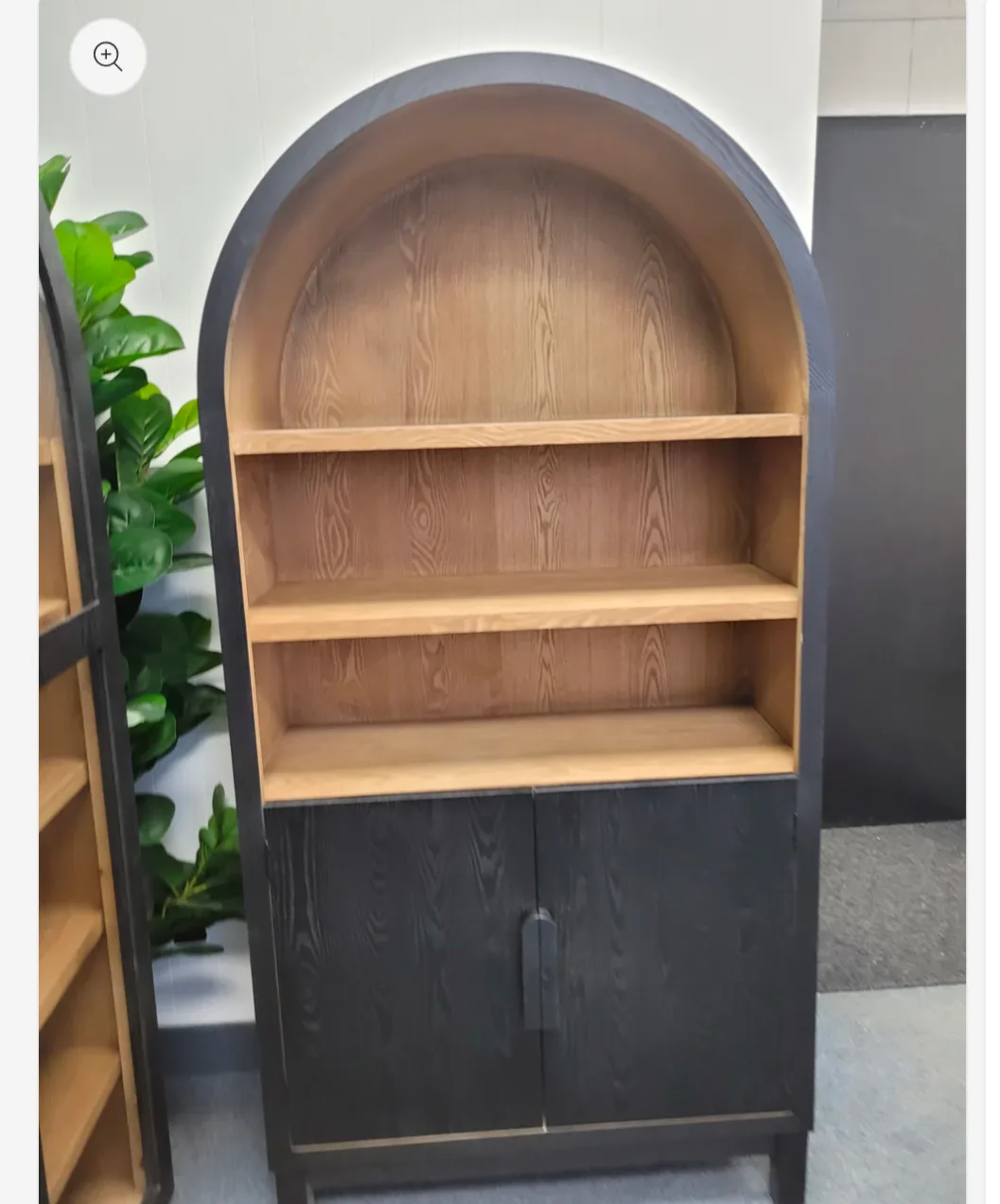 Black Arch Cabinet thumbnail