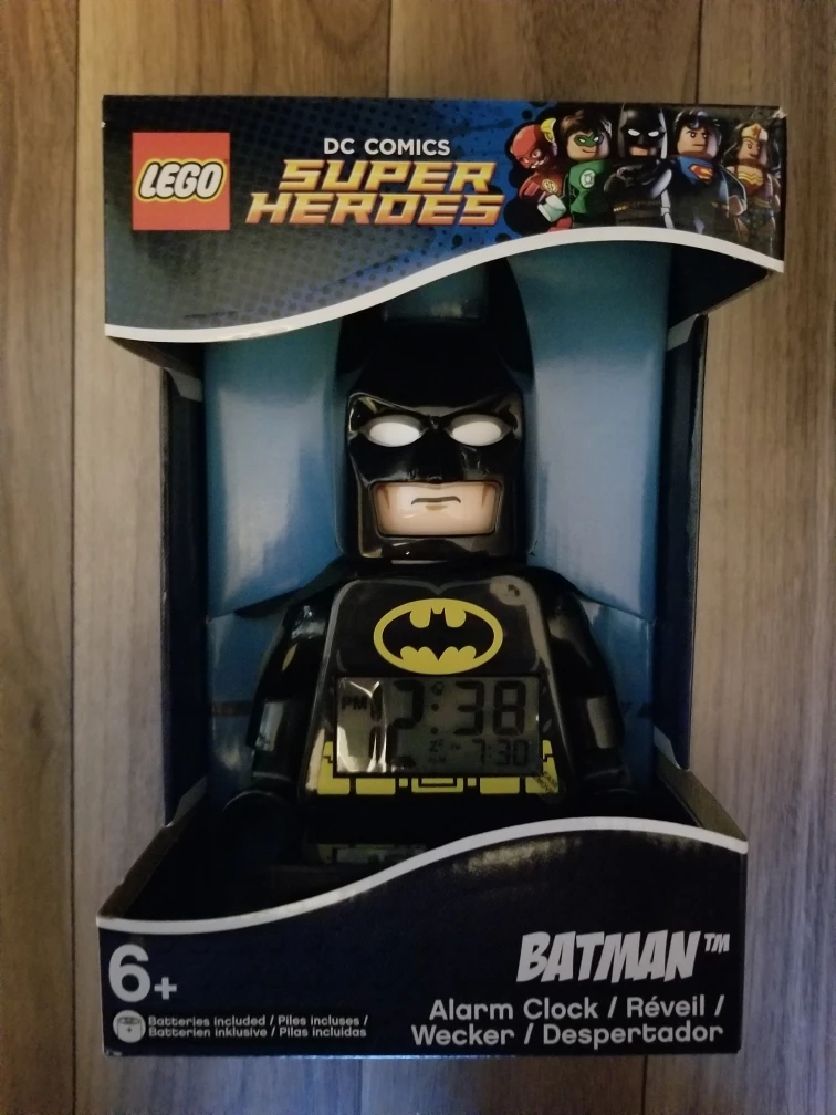 LEGO Batman Alarm Clock - DC Super Heroes