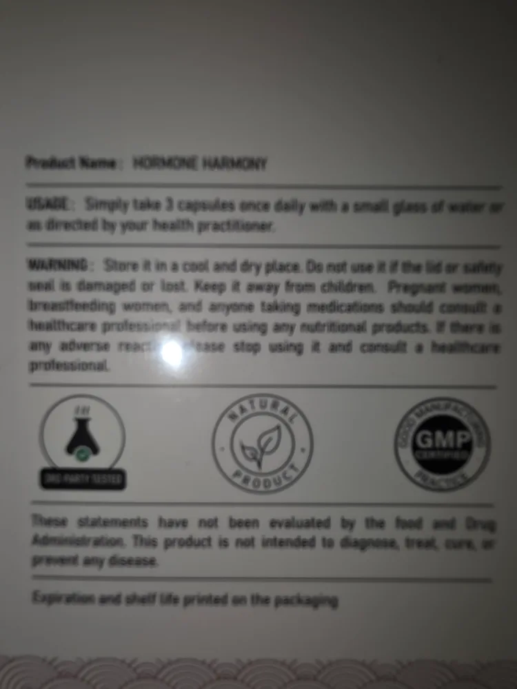 Meoed Hormone Harmony - 72 Vegan Capsules image indicator(4)