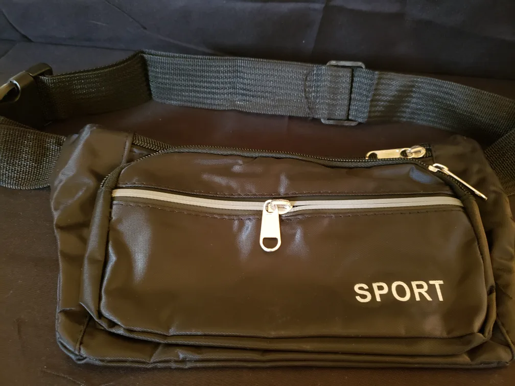 Black Sport Fanny Pack thumbnail