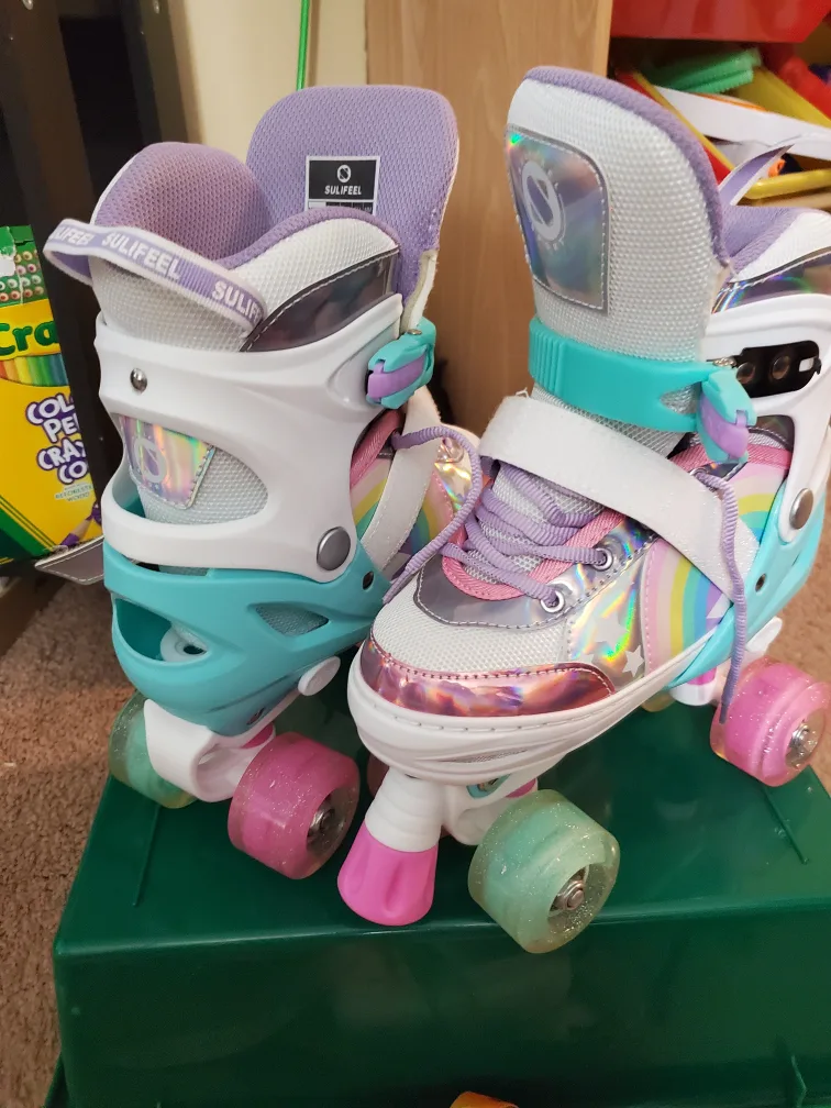 Sulifeel Roller Skates - Youth Size 13C-3Y thumbnail