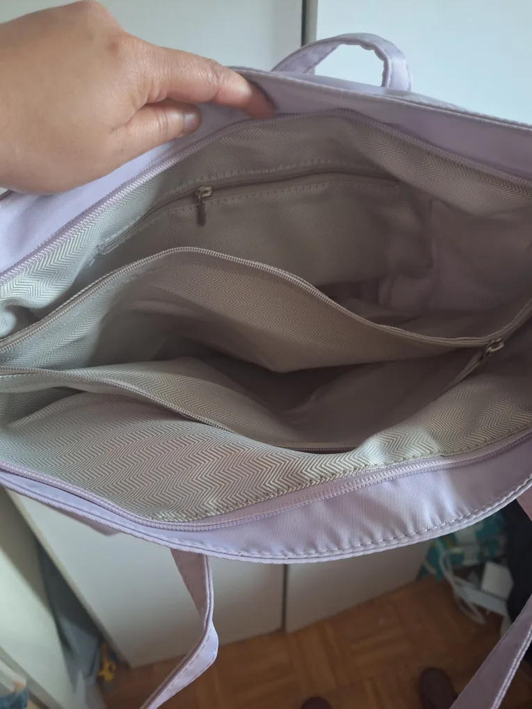 Lilac Tote Bag - Modified Bag-S Fashion- New! image indicator(6)