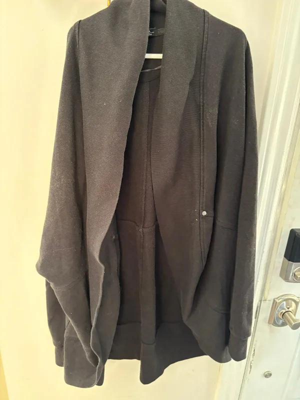George Plus 2X Black Cardigan thumbnail