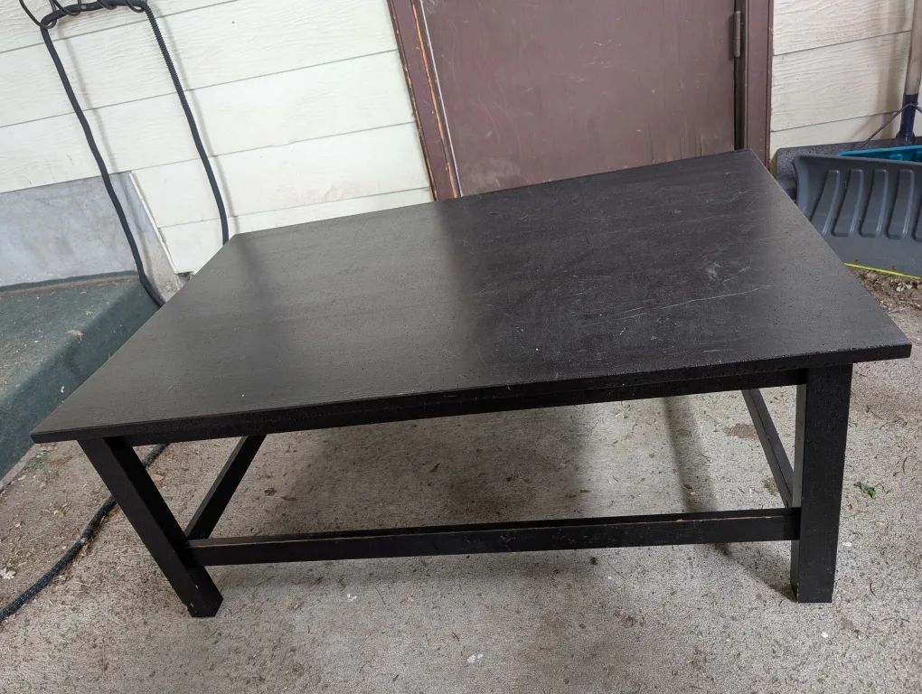 IKEA Coffee Table - Black thumbnail