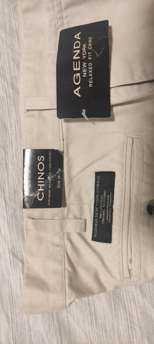 Agenda New York Chinos - Size 36/34 thumbnail