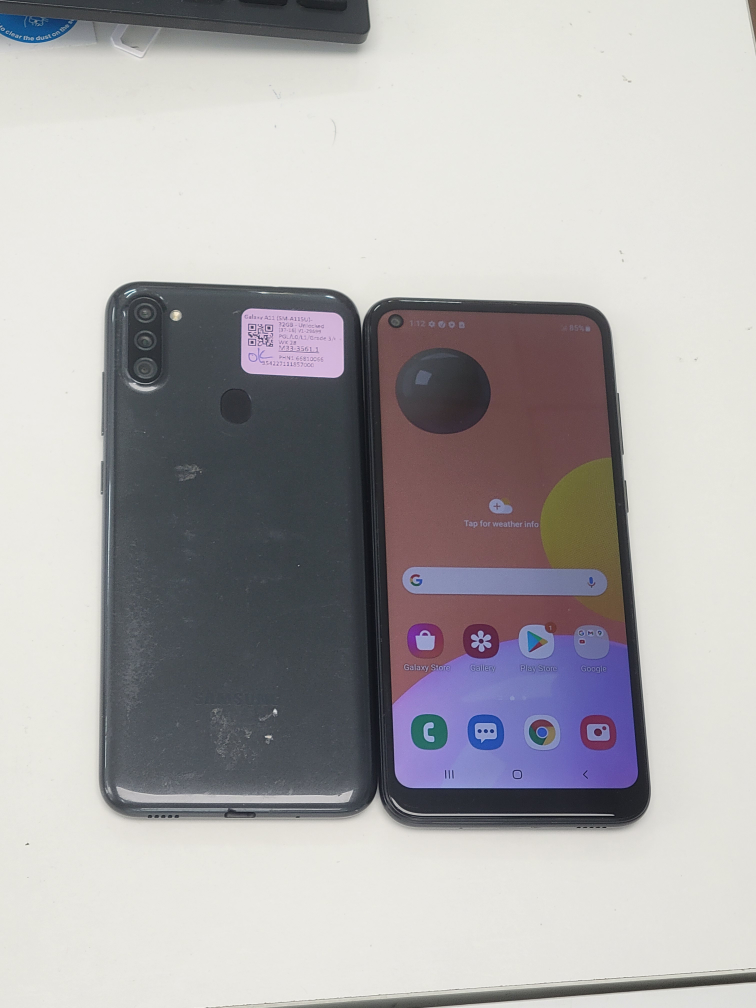 Samsung Galaxy A11 - Black Smartphone - photo 2