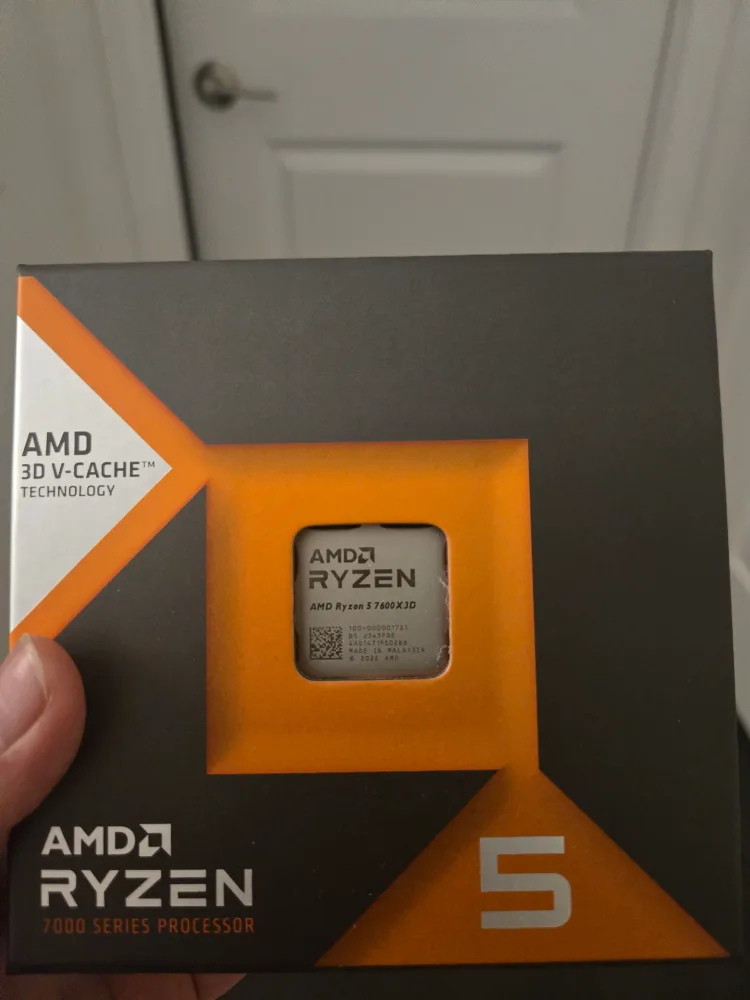 AMD Ryzen 5 7600X3D CPU - New in Box