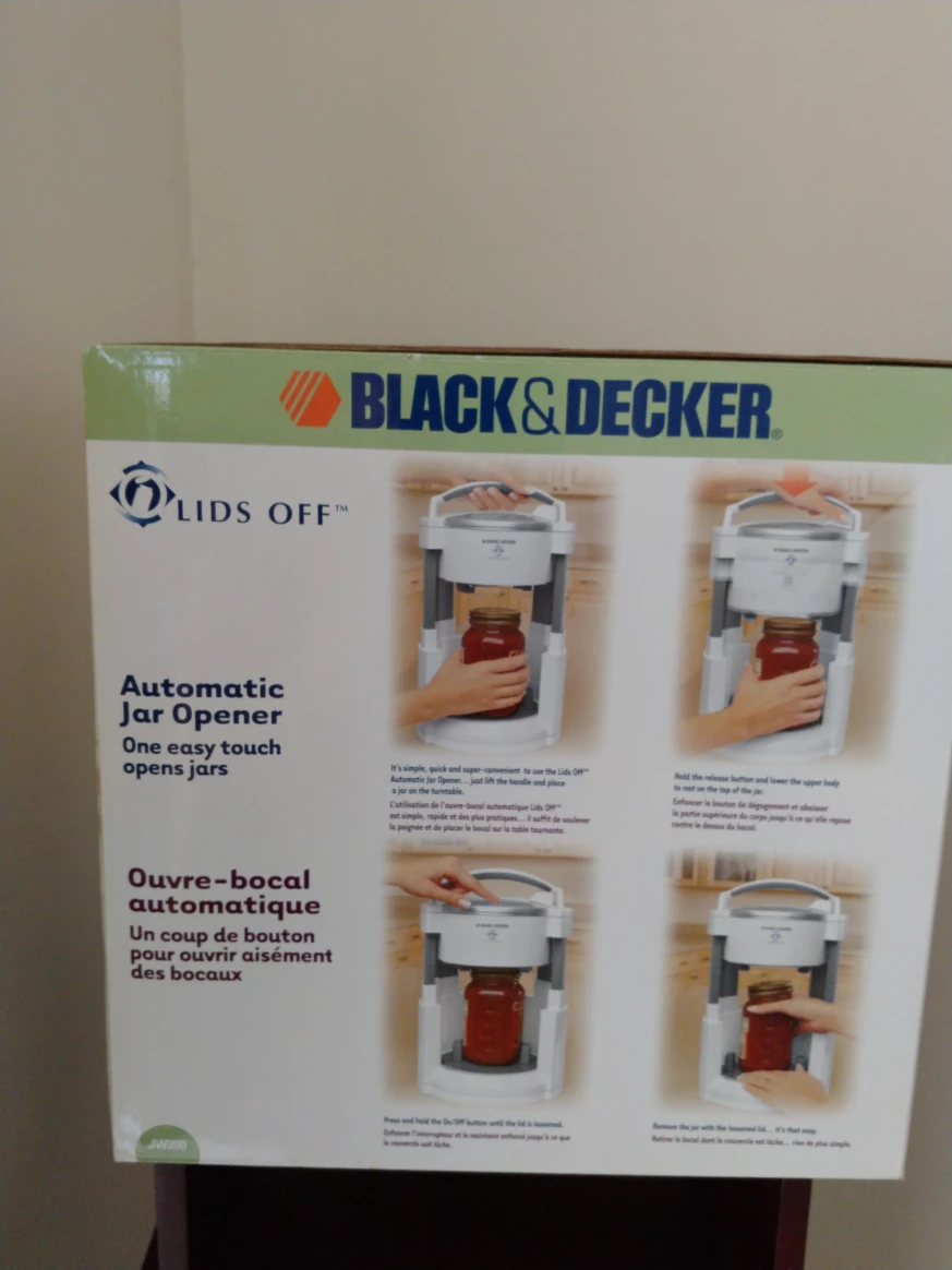 Black & Decker Lids Off Automatic Jar Opener"🧡" - photo 3