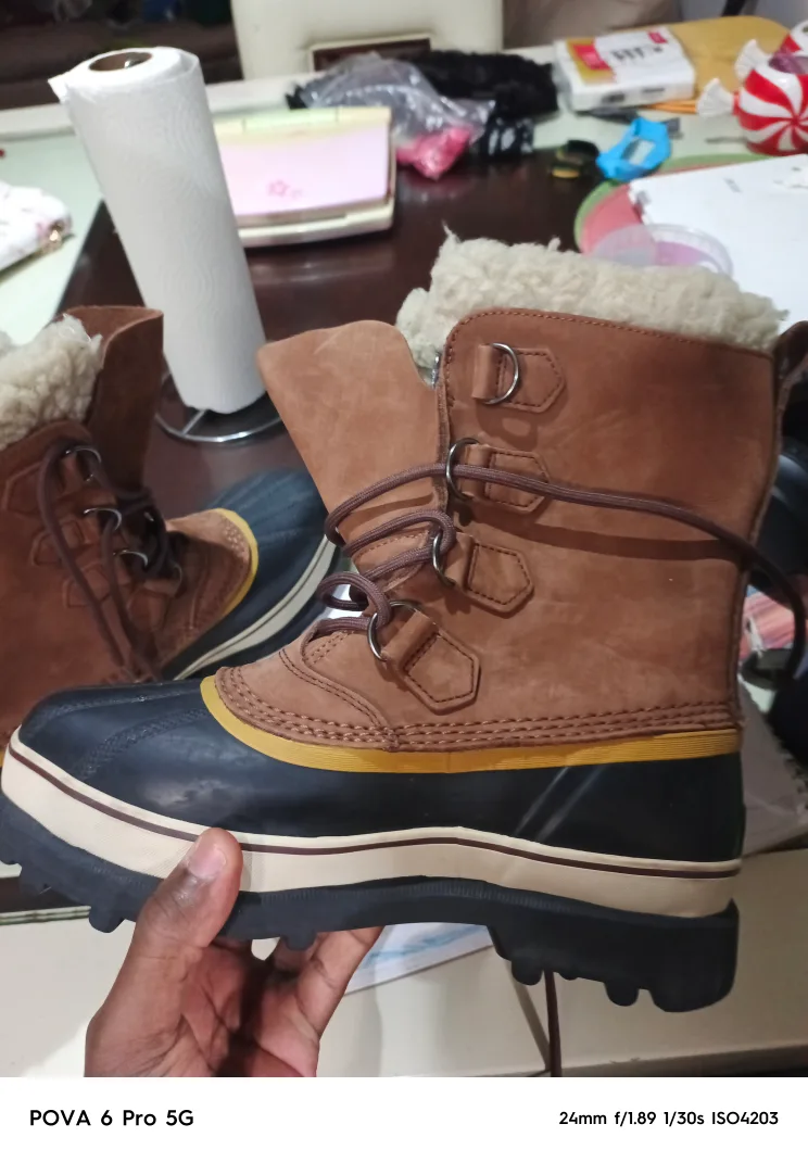Sorel Brown Leather Winter Boots image indicator(2)