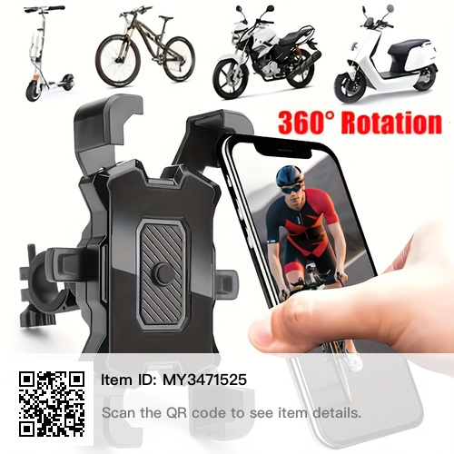 Bike Phone Mount - 360° Rotation,  pick oshawa or Scarborough