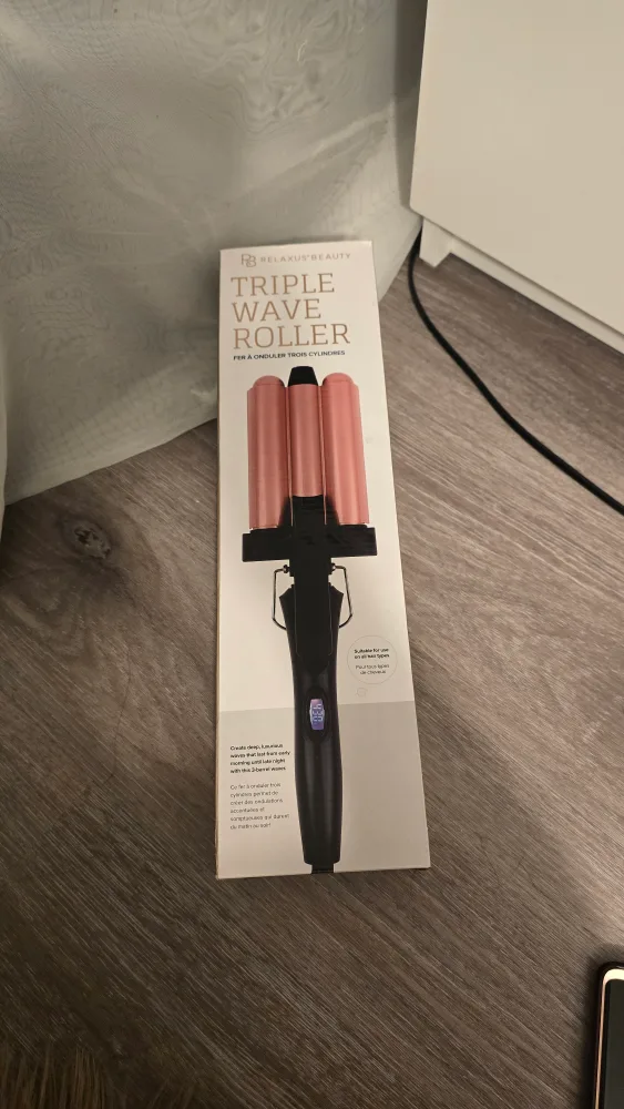 Relaxus Beauty Triple Wave Roller