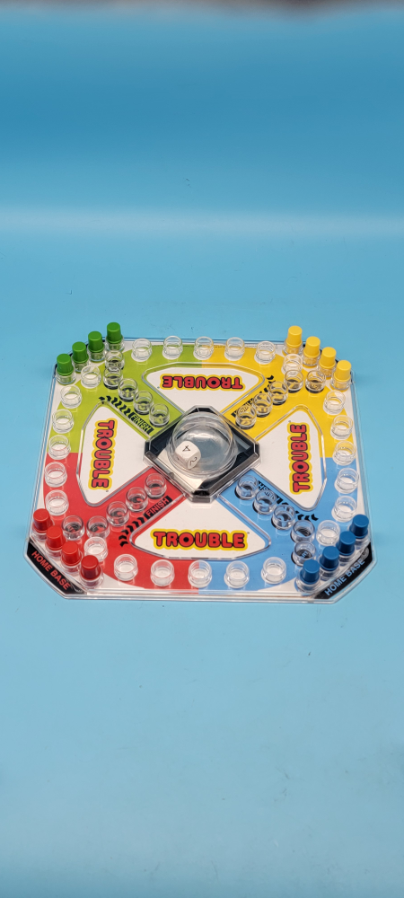 🥳VGC🤩 Pop-O-Matic Trouble Board Game - photo 2