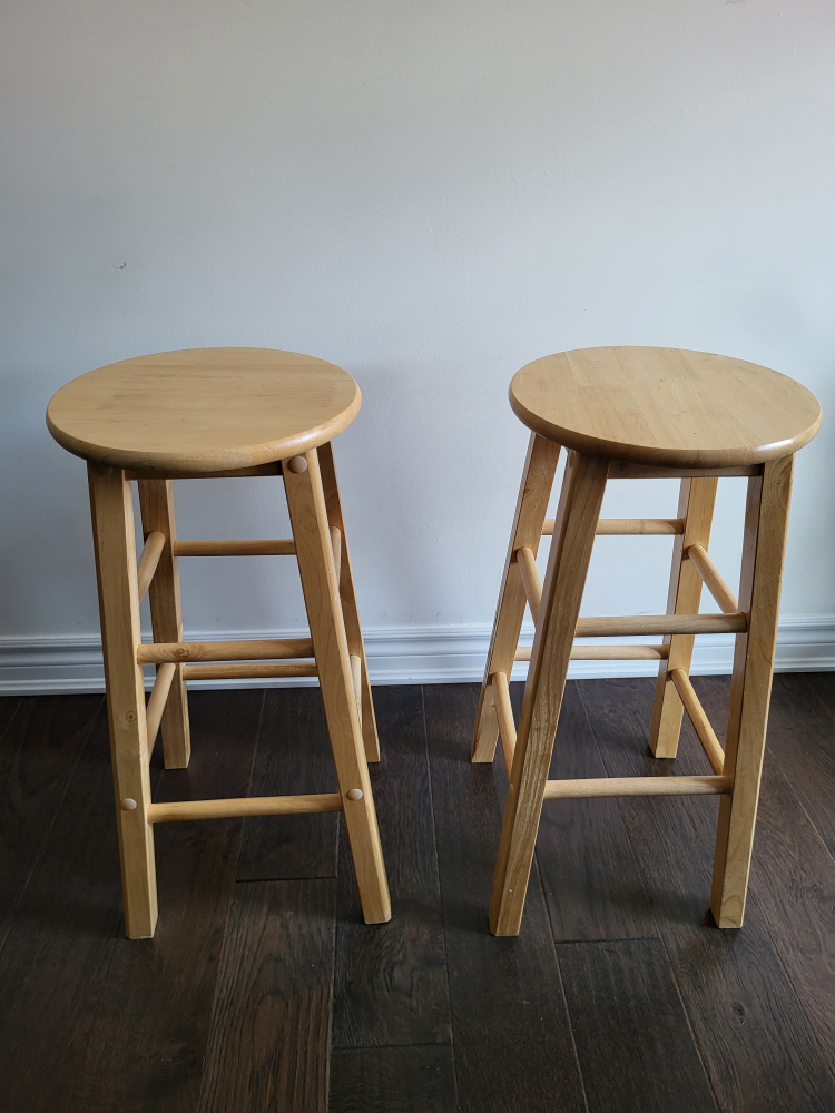 Wooden Bar Stools