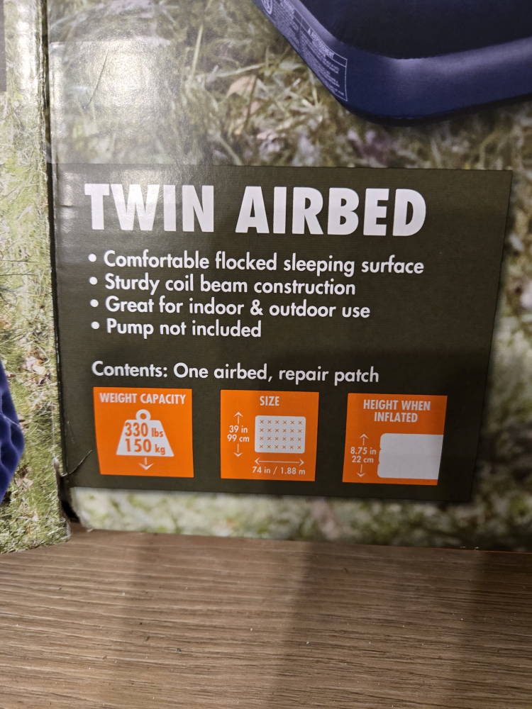 Ozark Trail Twin Airbed - New in Box - photo 2