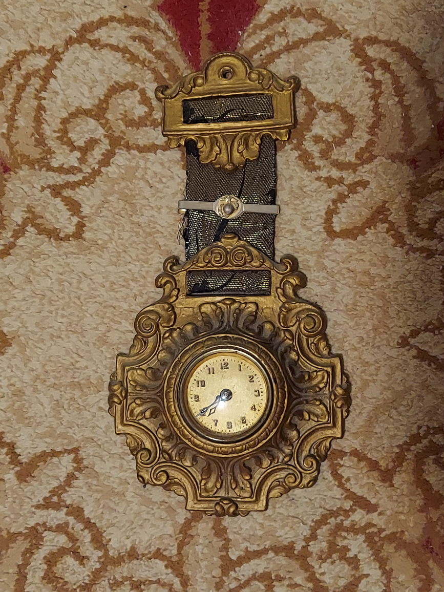 Vintage Gilbert Miniature Wall Clock