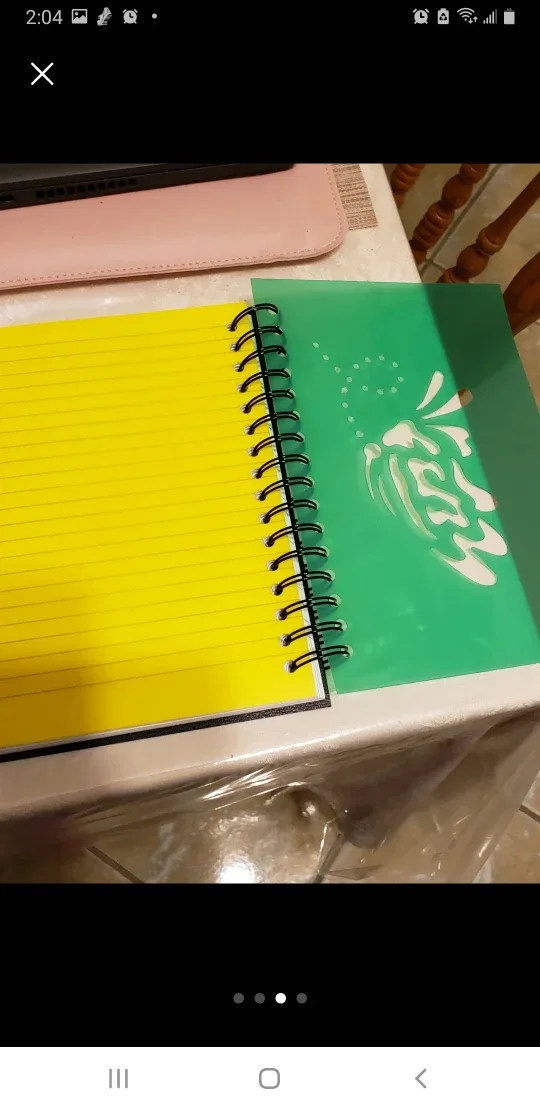 Spiral Notebook - Green Cover image indicator(2)