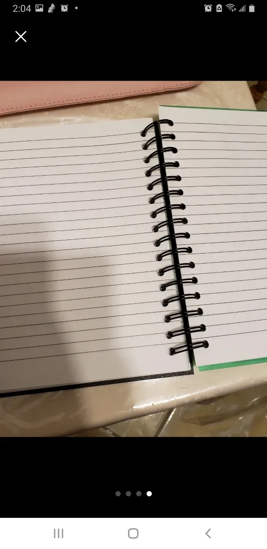 Spiral Notebook - Green Cover image indicator(3)