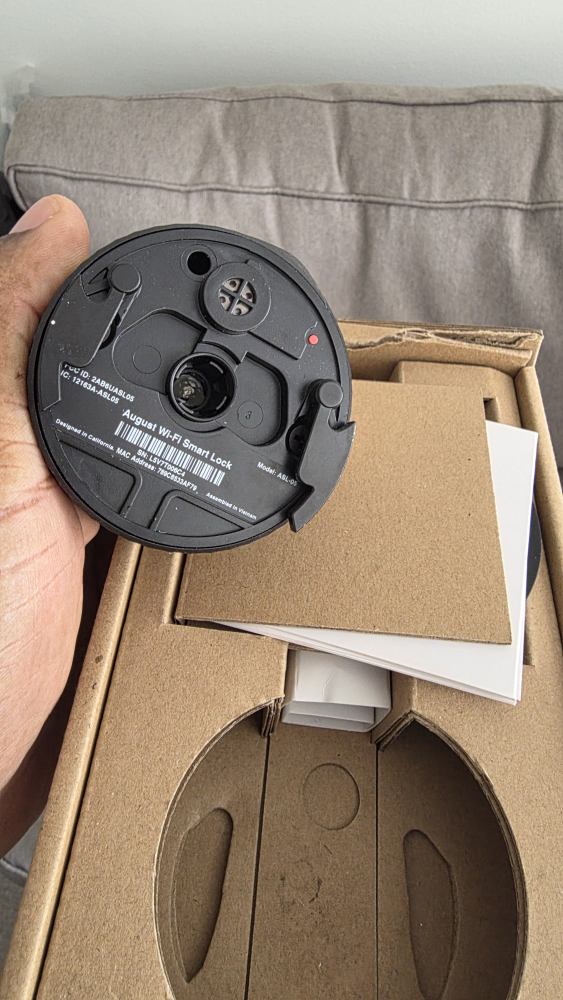 August Wi-Fi Smart Lock (ASL-04) - Like New! - photo 3
