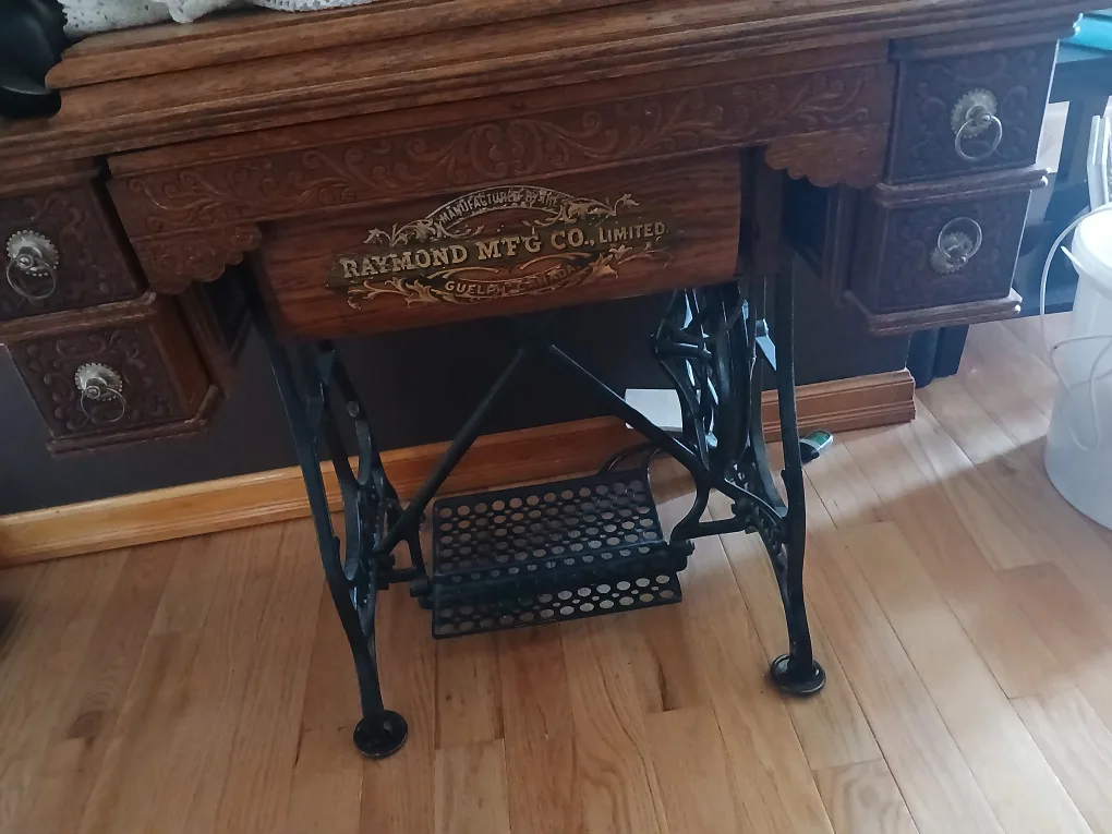 Raymond MFG CO. LTD Antique Sewing Machine thumbnail