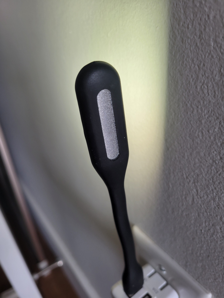 🥕🥕🥕🥕Black USB LED Light - photo 2