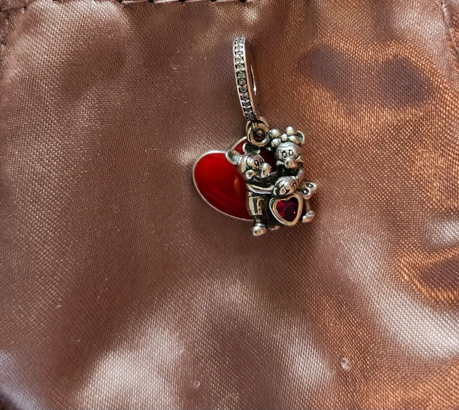 Disney Mickey & Minnie Love Charm thumbnail