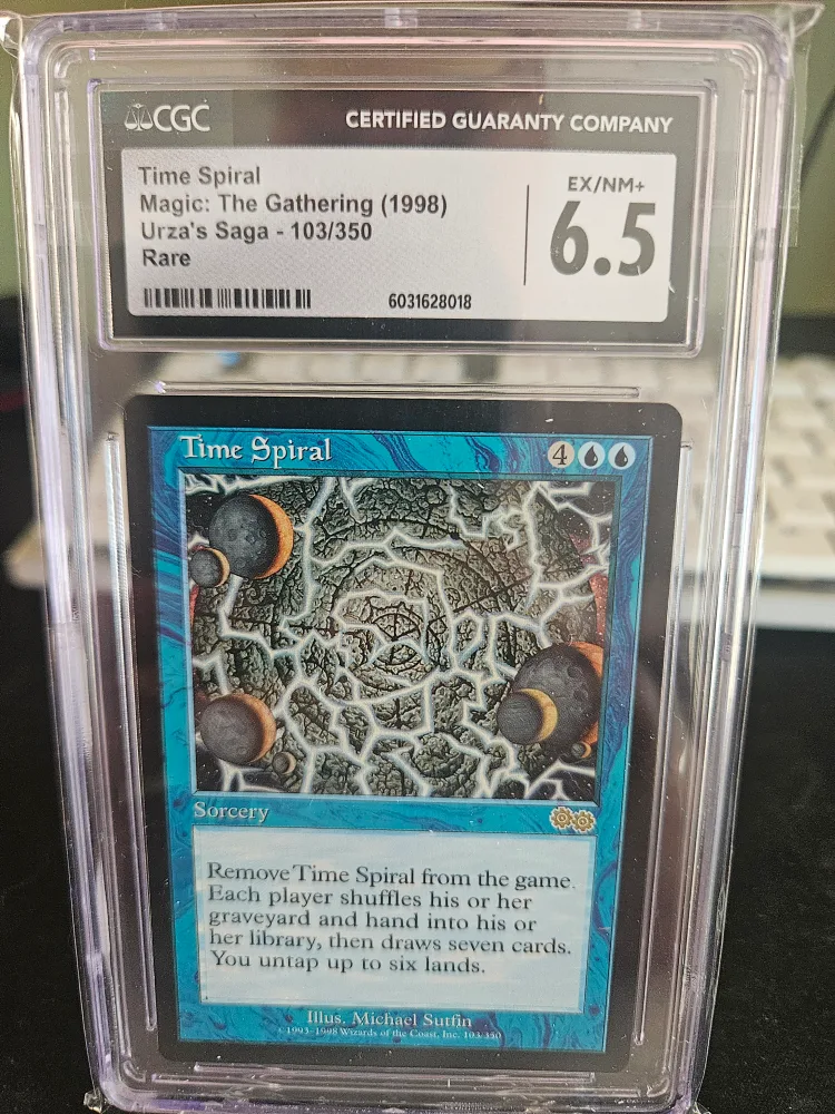 Time Spiral Magic: The Gathering Card (1998) CGC 6.5 thumbnail