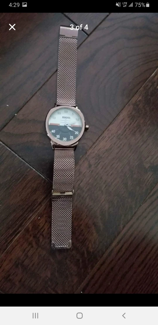 Roadies Watch with Mesh Band